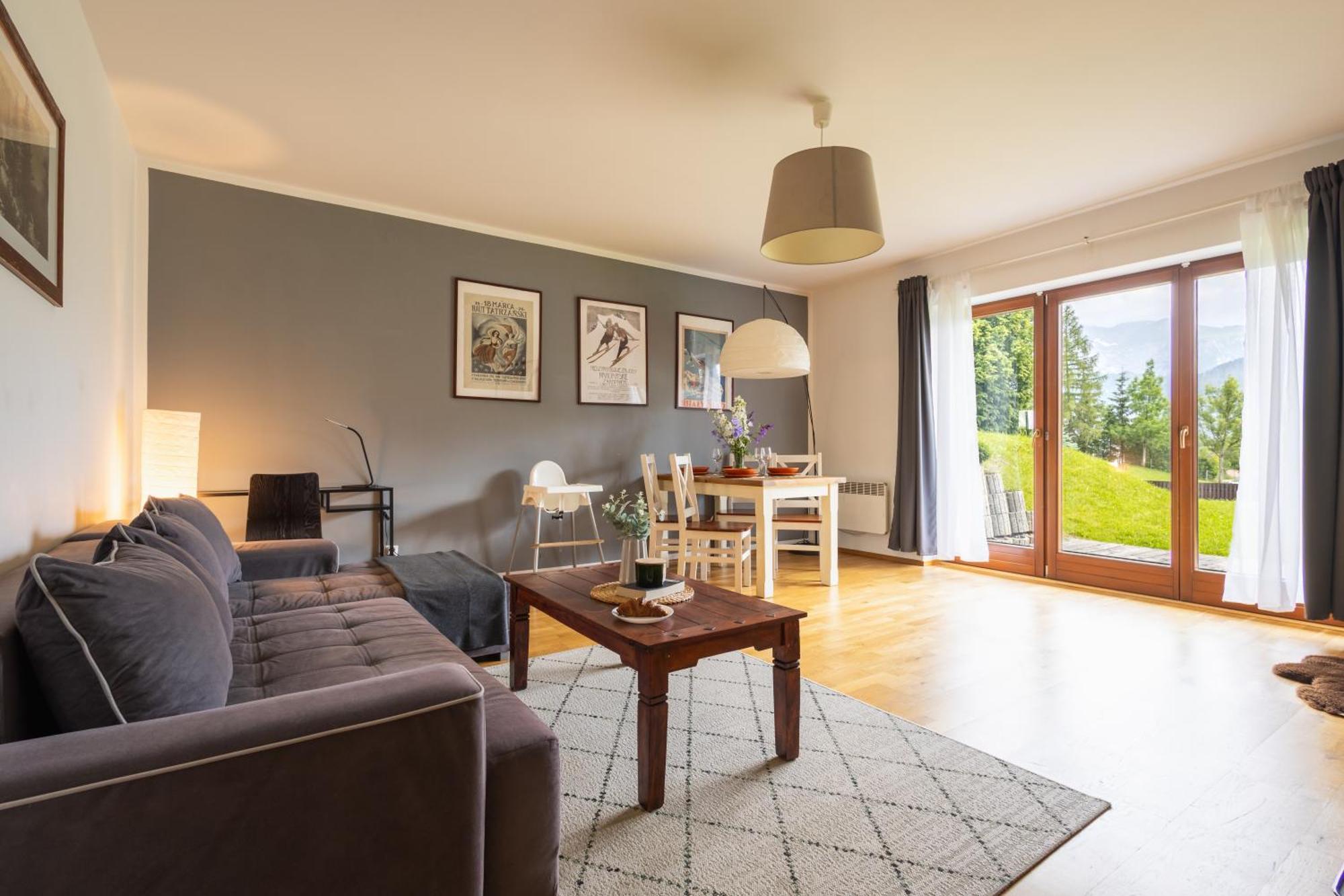 Apartament Poludniowy Z Widokiem- Sauna, Jacuzzi, Kominek Kościelisko Exterior foto